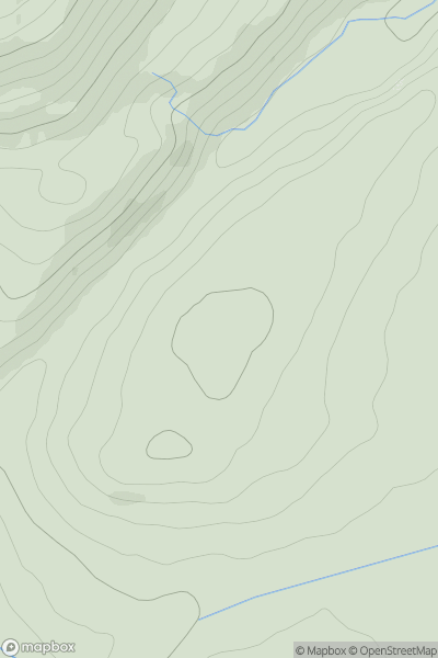 Thumbnail image for Cock Rig [Firth of Forth to the River Tweed] [NT146541] showing contour plot for surrounding peak